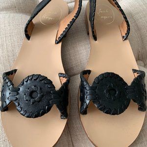 Jack Rogers Liliana Leather Sling Back Sandals